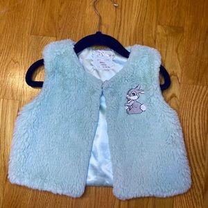 FUZZY BLUE DISNEY SWEATER